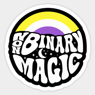 Non Binary Magic Pride Sticker